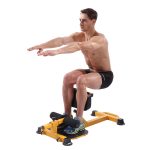 Sentadilla sissy en máquina