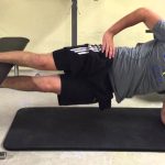 Plancha lateral + aductor en banco