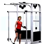 Abducción de cadera en polea baja (G.Medio)