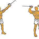 Curl polea alta dos brazos