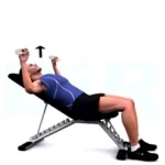 Press mancuernas 20º