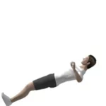 Remo con peso corporal