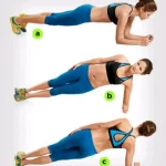 De plancha frontal a lateral