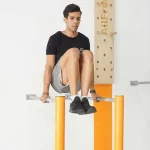 Knee Raises in parallel bars